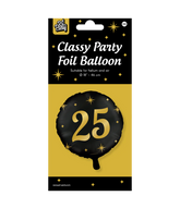 Helium Ballon 25 Jaar 30cm